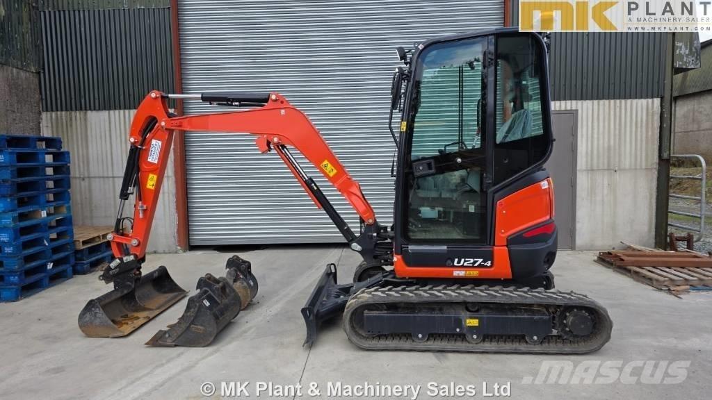 Kubota U 27-4 Minikaivukoneet < 7t