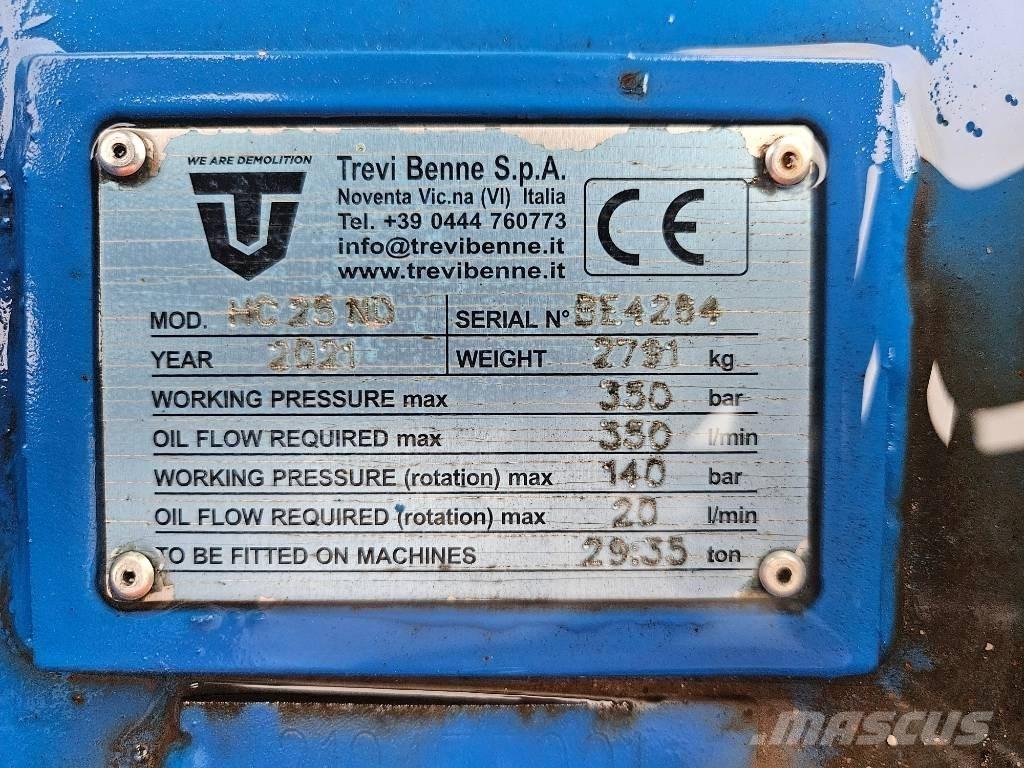 Trevibenne HC 25 ND Purkukoneet