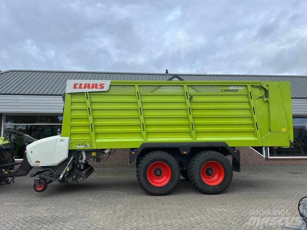 CLAAS Cargos 8500 Keräävät noukinvaunut ja silppurivaunut