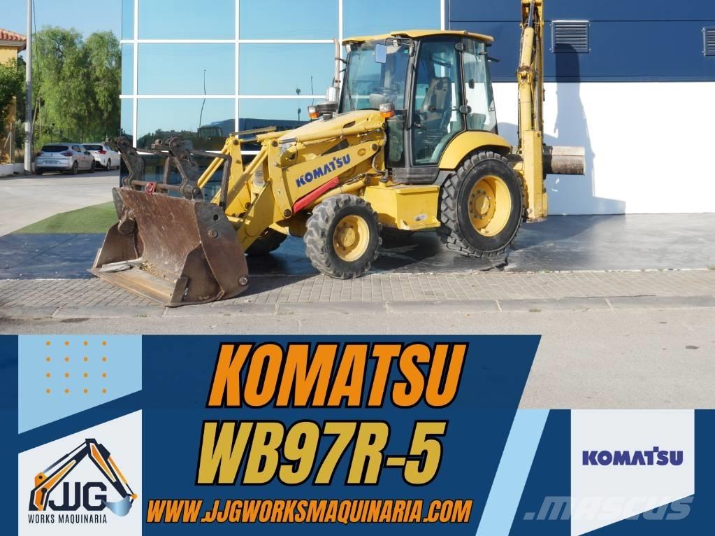 Komatsu WB 97 R-5 Kaivurikuormaajat