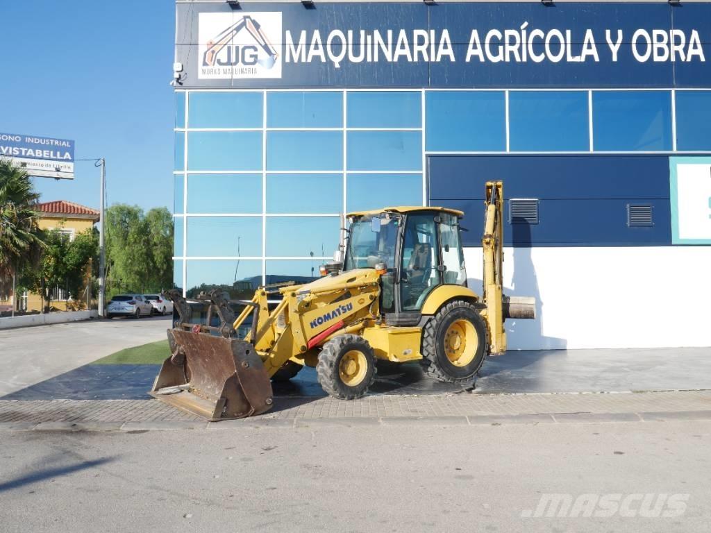 Komatsu WB 97 R-5 Kaivurikuormaajat