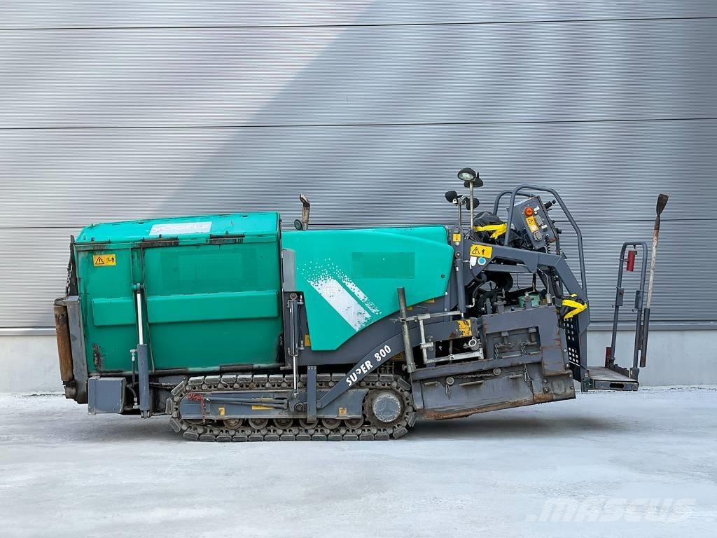 Vögele SUPER 800 Asfalttikoneet