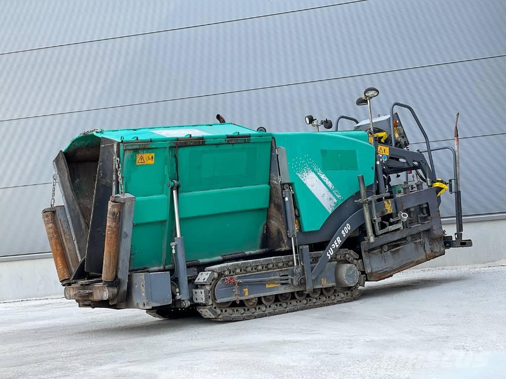 Vögele SUPER 800 Asfalttikoneet