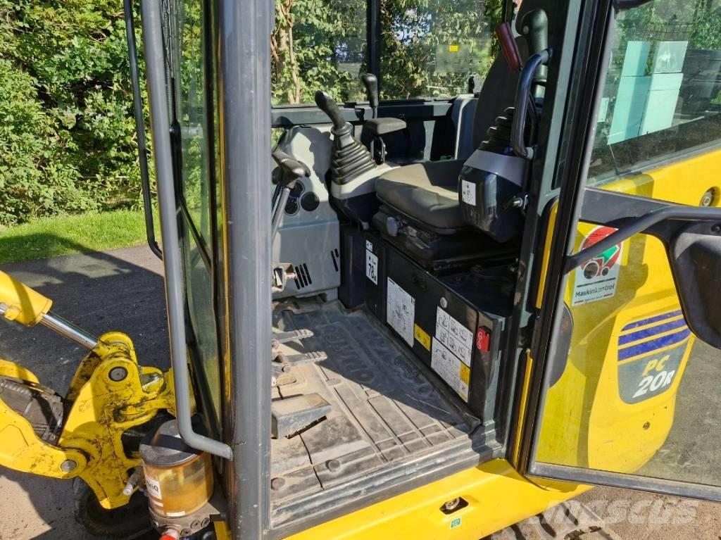 Komatsu PC 20 R-5 Minikaivukoneet < 7t