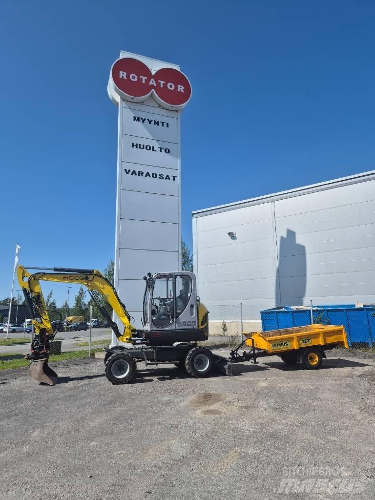 Wacker Neuson 6503 Pyöräkaivukoneet