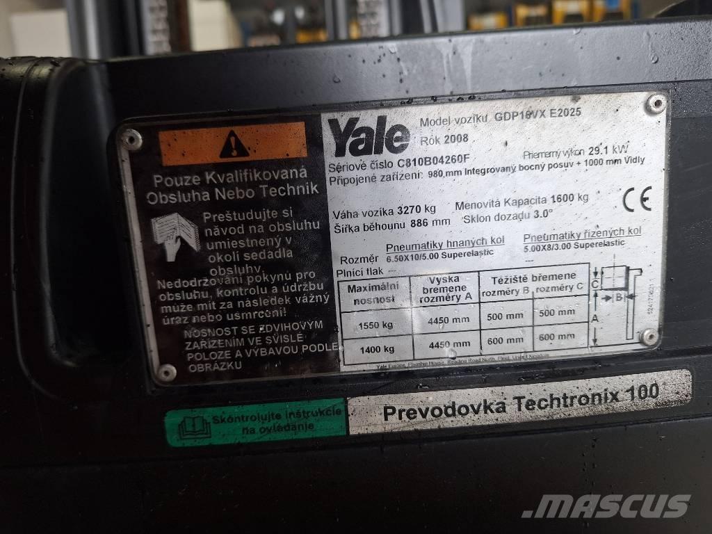 Yale GDP 16 VX Nestekaasutrukit
