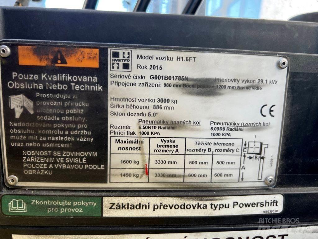 Hyster H 1.6 FT Dieseltrukit