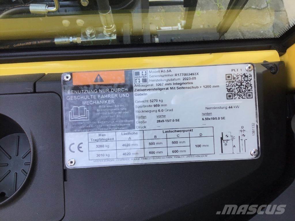 Hyster H 3.5 A Dieseltrukit