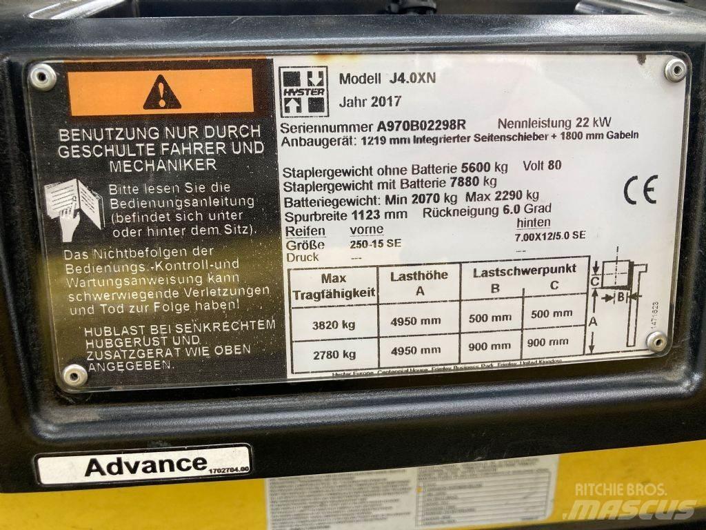 Hyster J 4.0 XN Sähkötrukit
