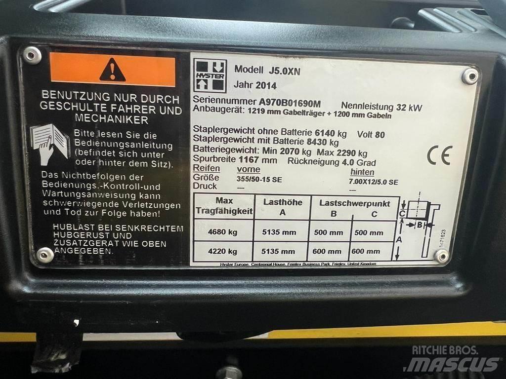 Hyster J 5.0 XN Sähkötrukit
