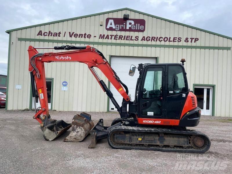 Kubota KX080-4 Minikaivukoneet < 7t