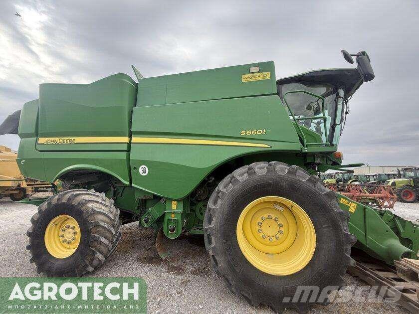 John Deere S660i Traktorit