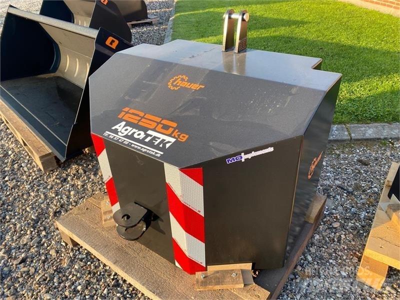 Hauer 1250 kg Lisävarusteet ja komponentit
