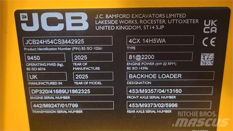 JCB 4CX Kaivurikuormaajat