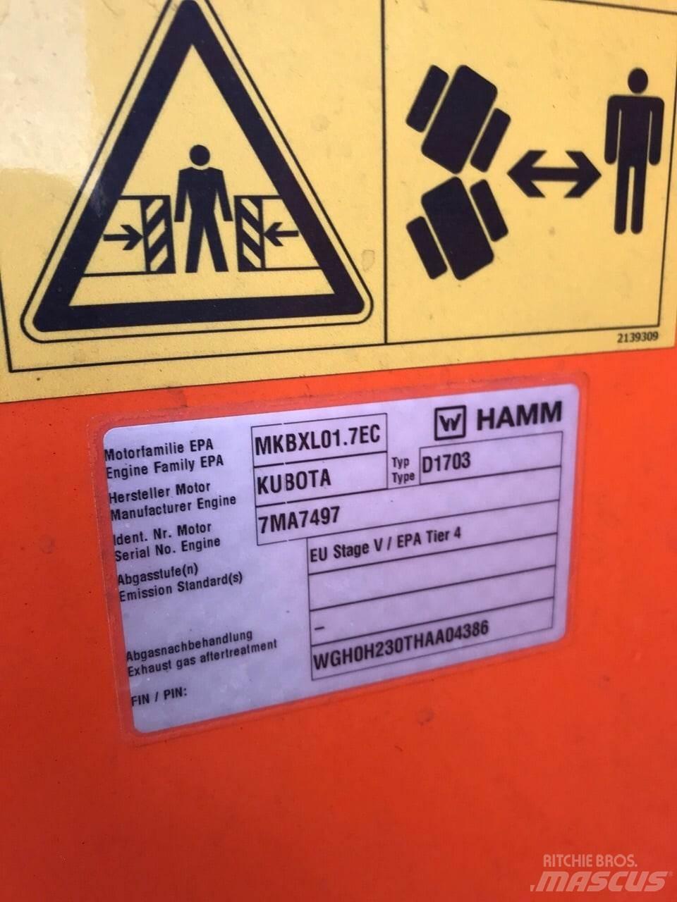 Hamm HD12VV Tandemjyrät