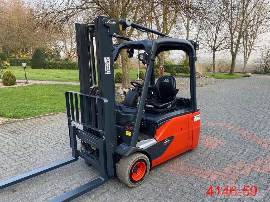 Linde E 20 L 02 Sähkötrukit