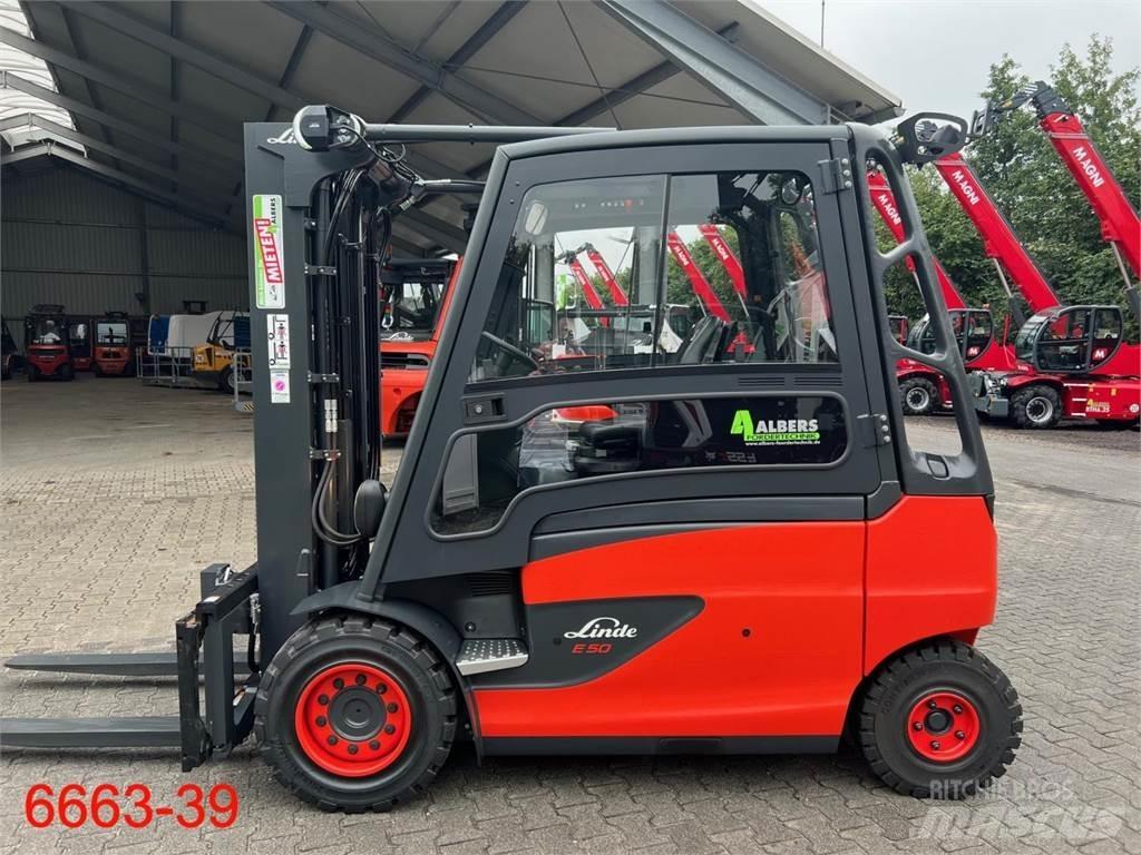Linde E 50 HL 01 Sähkötrukit