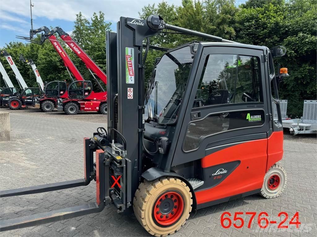 Linde E 50 HL 01 Sähkötrukit