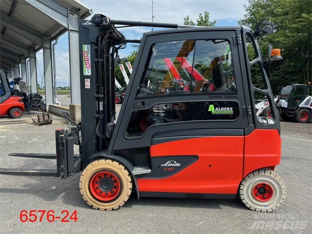 Linde E 50 HL 01 Sähkötrukit