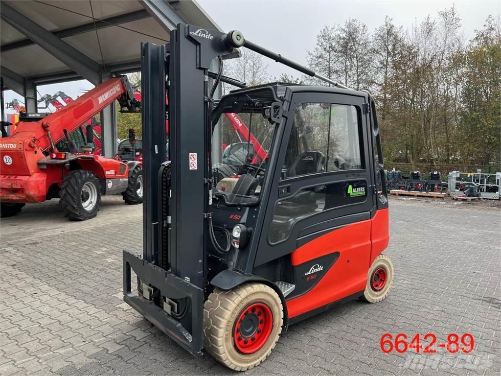 Linde E 50 HL 01 Sähkötrukit
