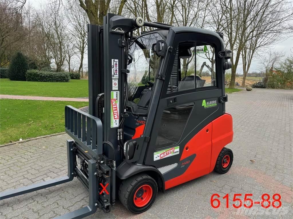 Linde H 20 T 01 Nestekaasutrukit