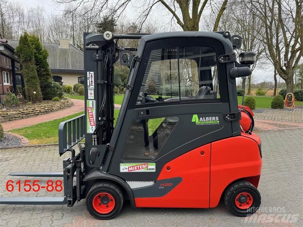 Linde H 20 T 01 Nestekaasutrukit