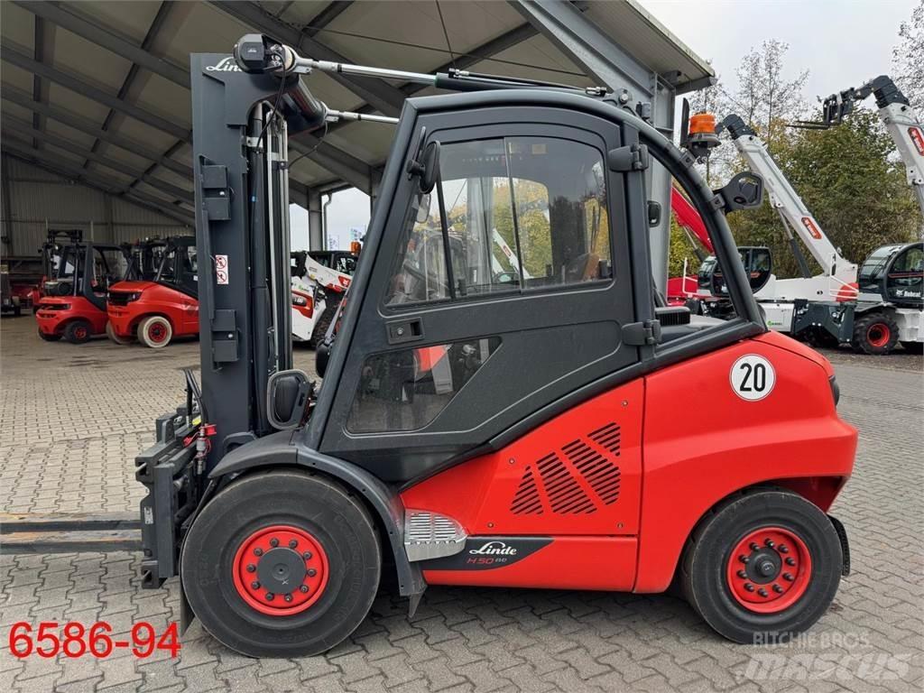 Linde H 50 D - 02 / 600 Dieseltrukit