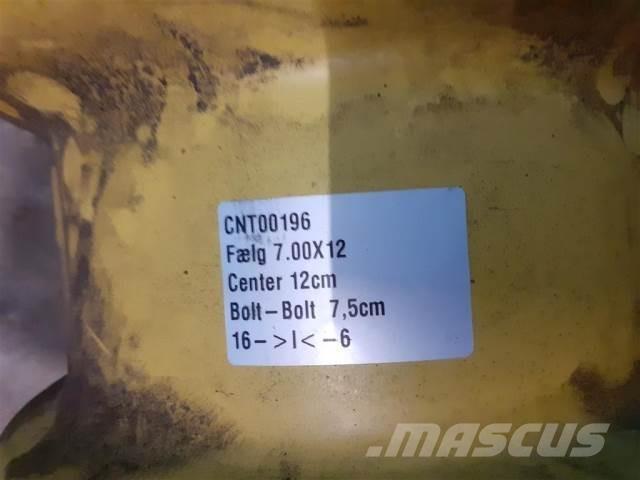  12'' 7.00x12 Renkaat ja vanteet