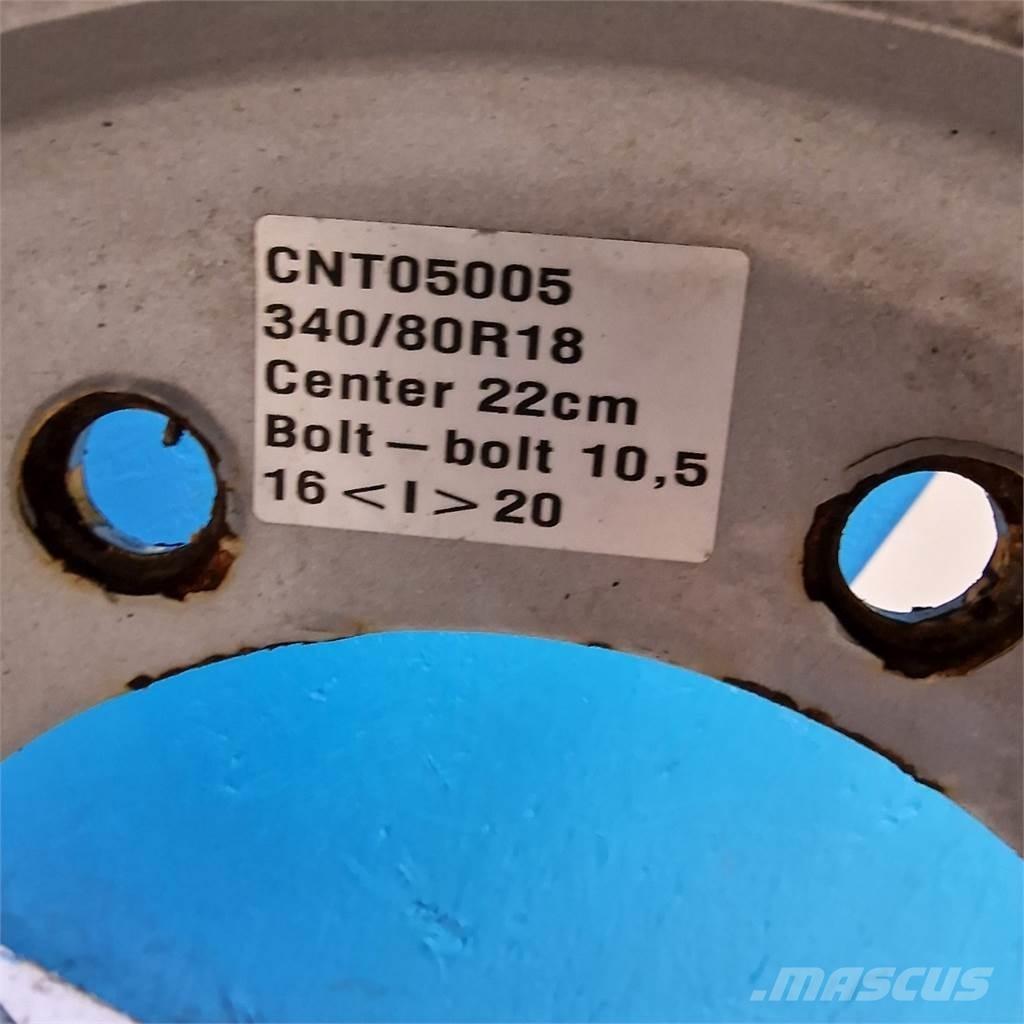  18 340/80R18 Renkaat ja vanteet