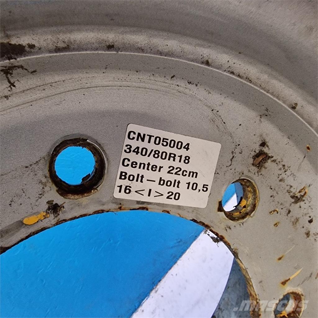  18 340/80R18 Renkaat ja vanteet