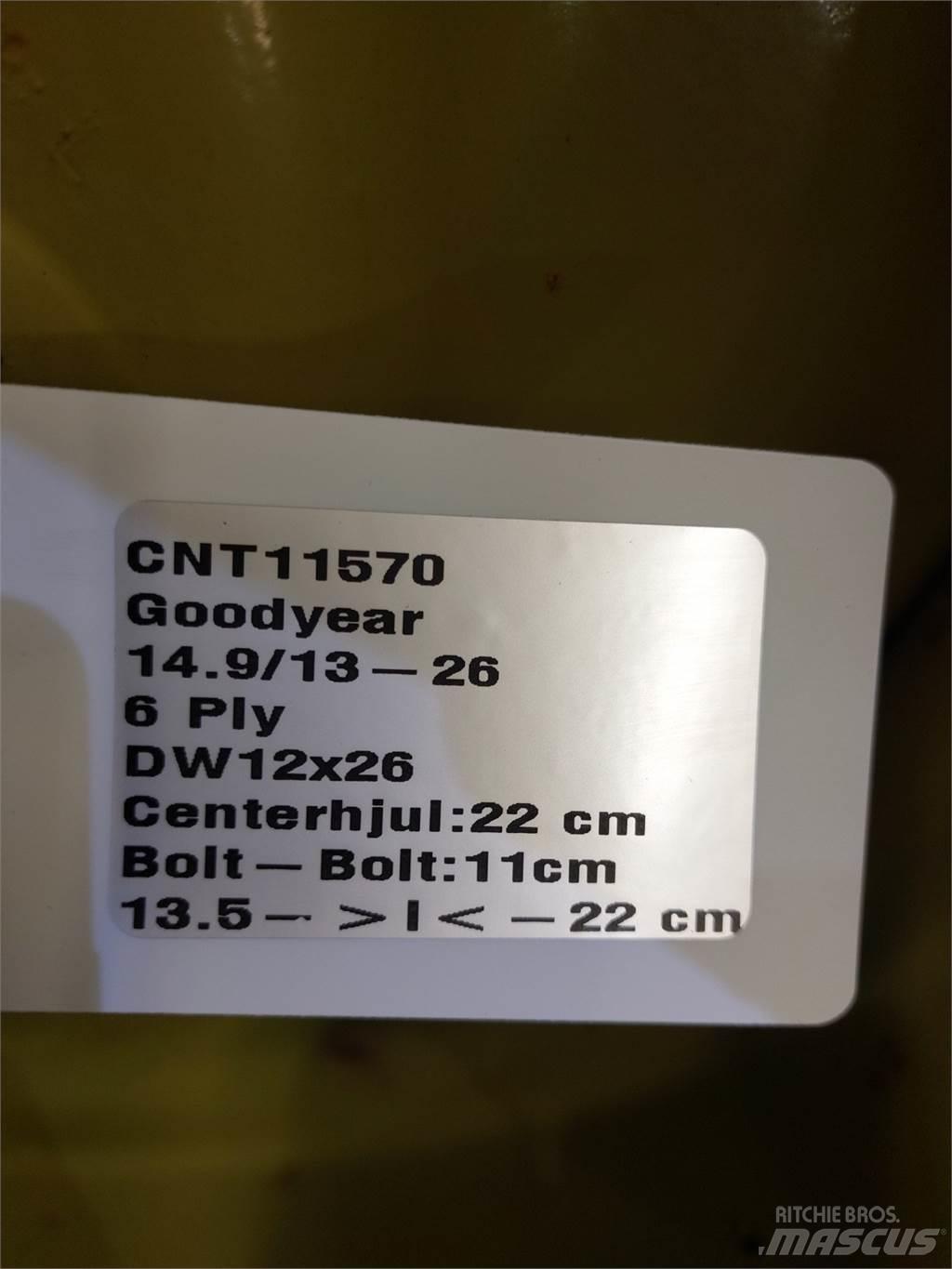  26 14.9/13-26 Renkaat ja vanteet