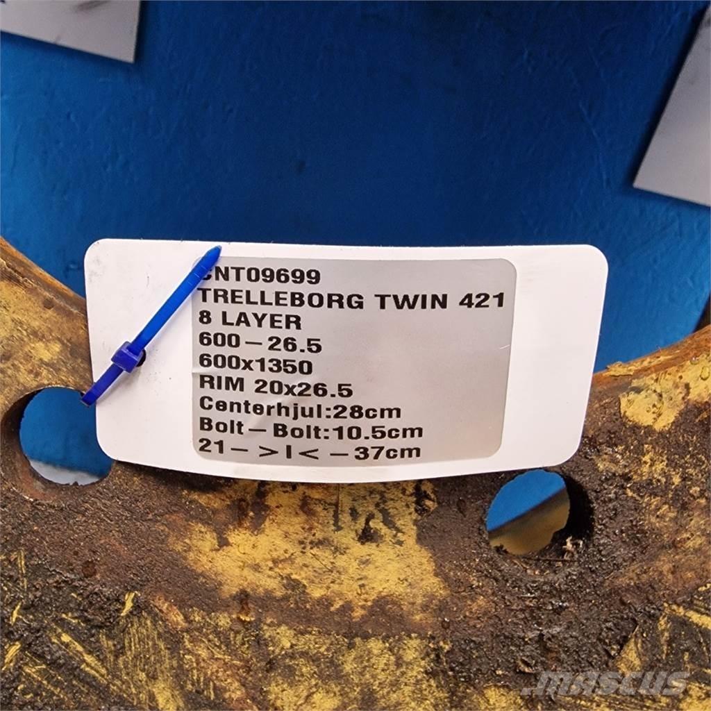  26.5 600-26.5 Renkaat ja vanteet
