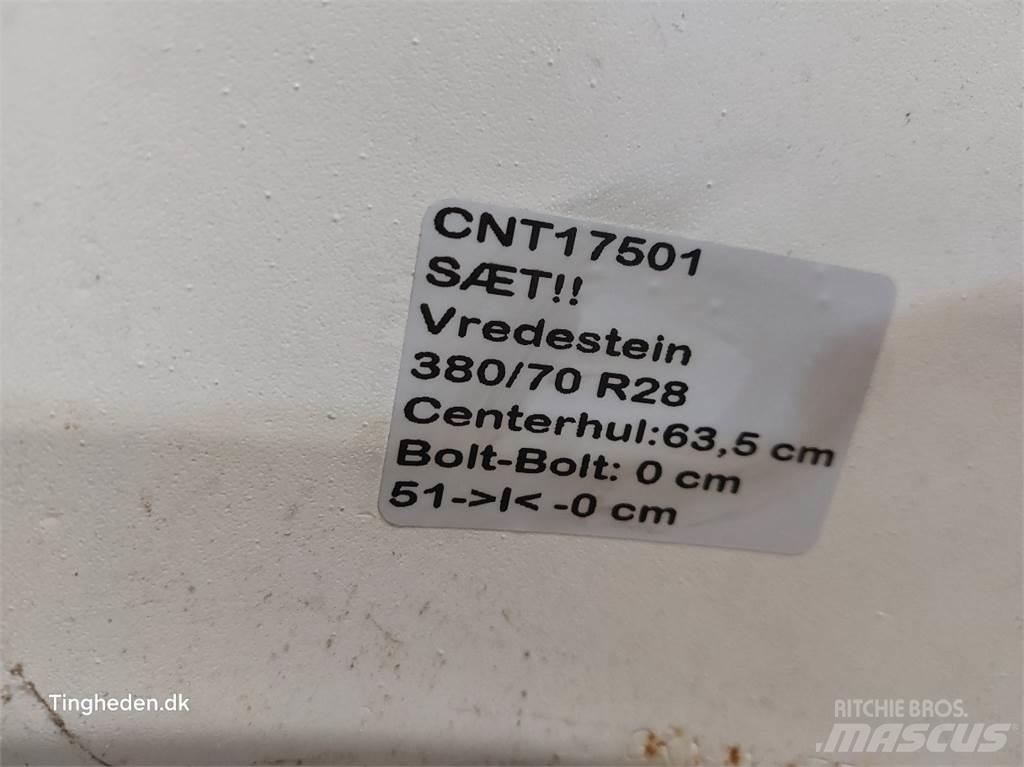  28 380/70R28 Renkaat ja vanteet