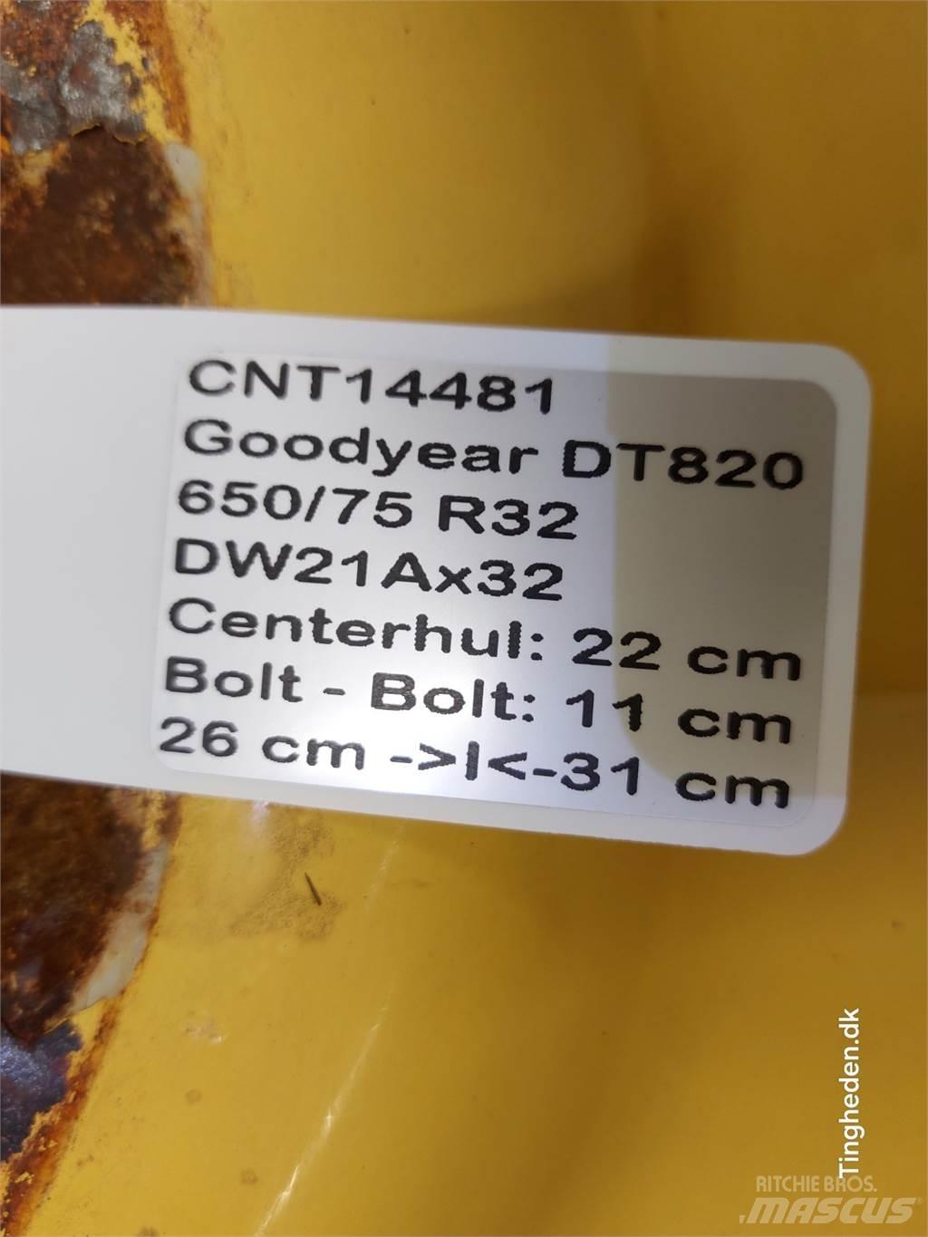  32 650/75 R32 Renkaat ja vanteet