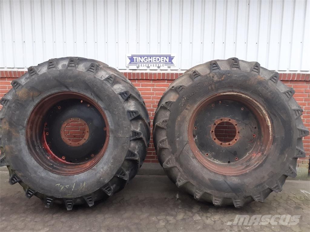  38 750/65R38 Renkaat ja vanteet