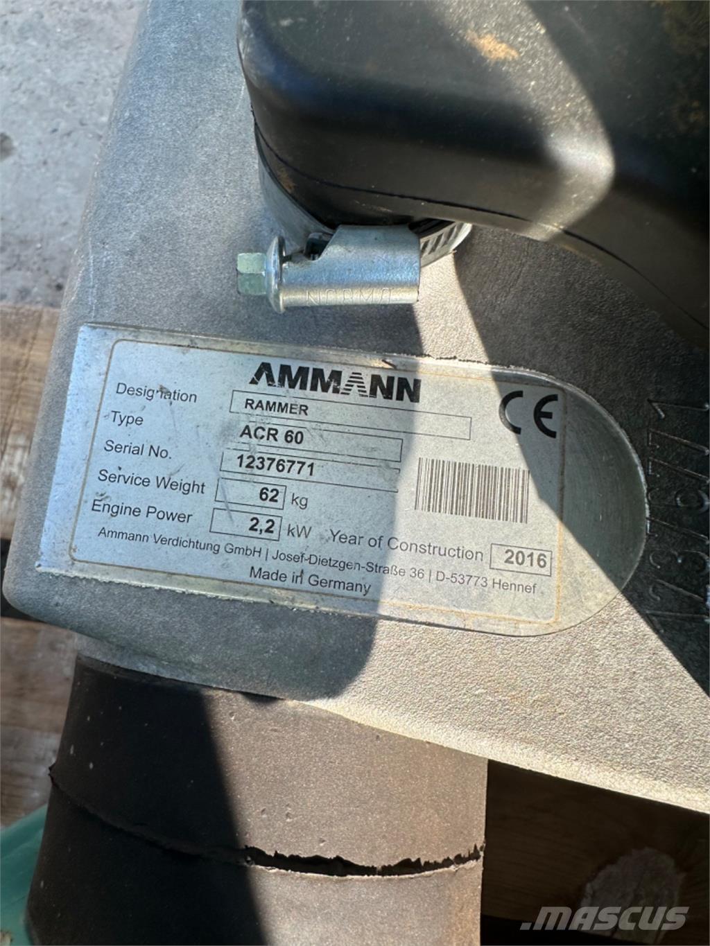 Ammann ACR60 Täryvasarat