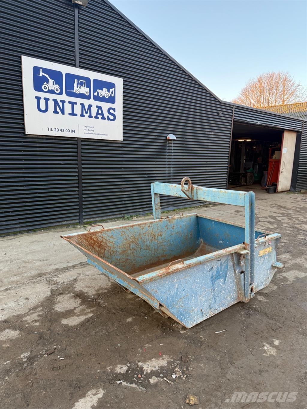  Betonspand Nosturien osat ja lisävarusteet