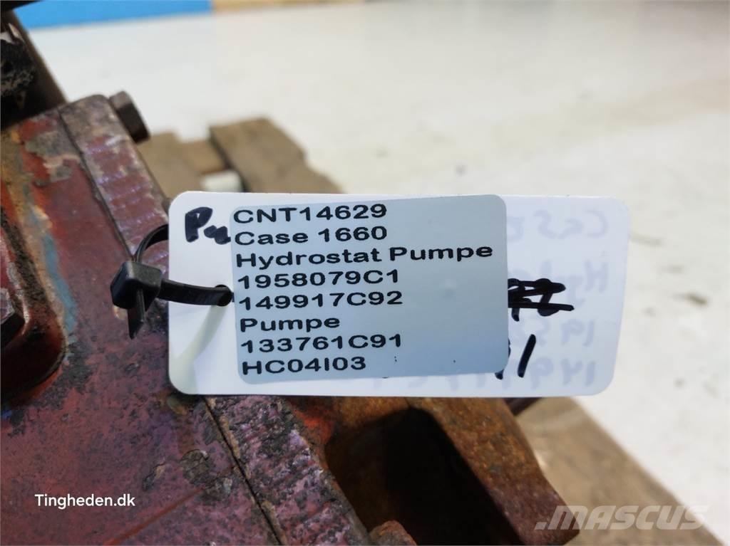 CASE 1660 Hydrauliikka