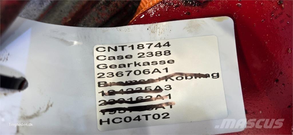 CASE 2388 Vaihteisto
