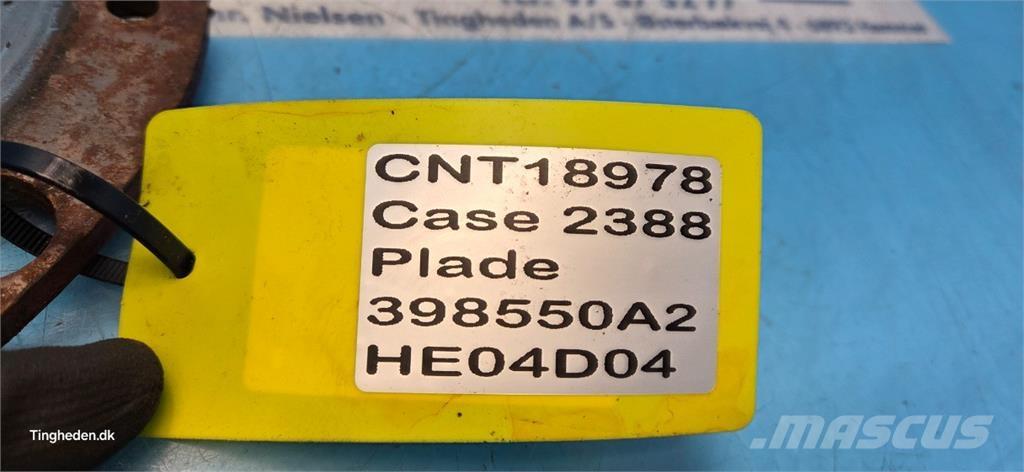 CASE 2388 Lisävarusteet ja komponentit