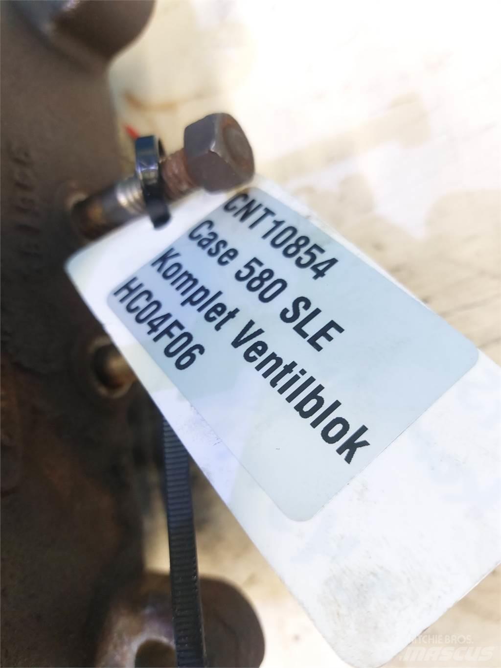 CASE 580 SLE Hydrauliikka