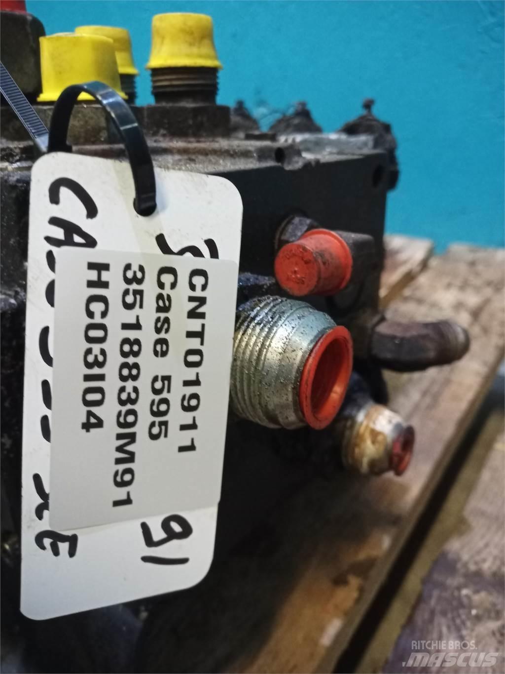 CASE 595 Hydrauliikka