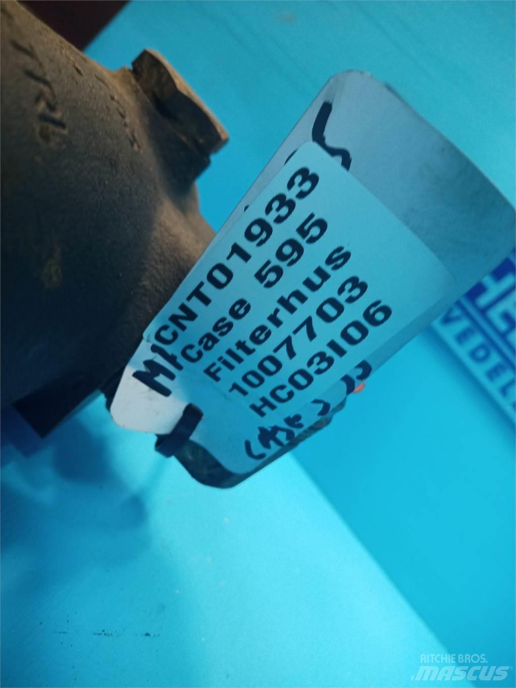 CASE 595 Hydrauliikka