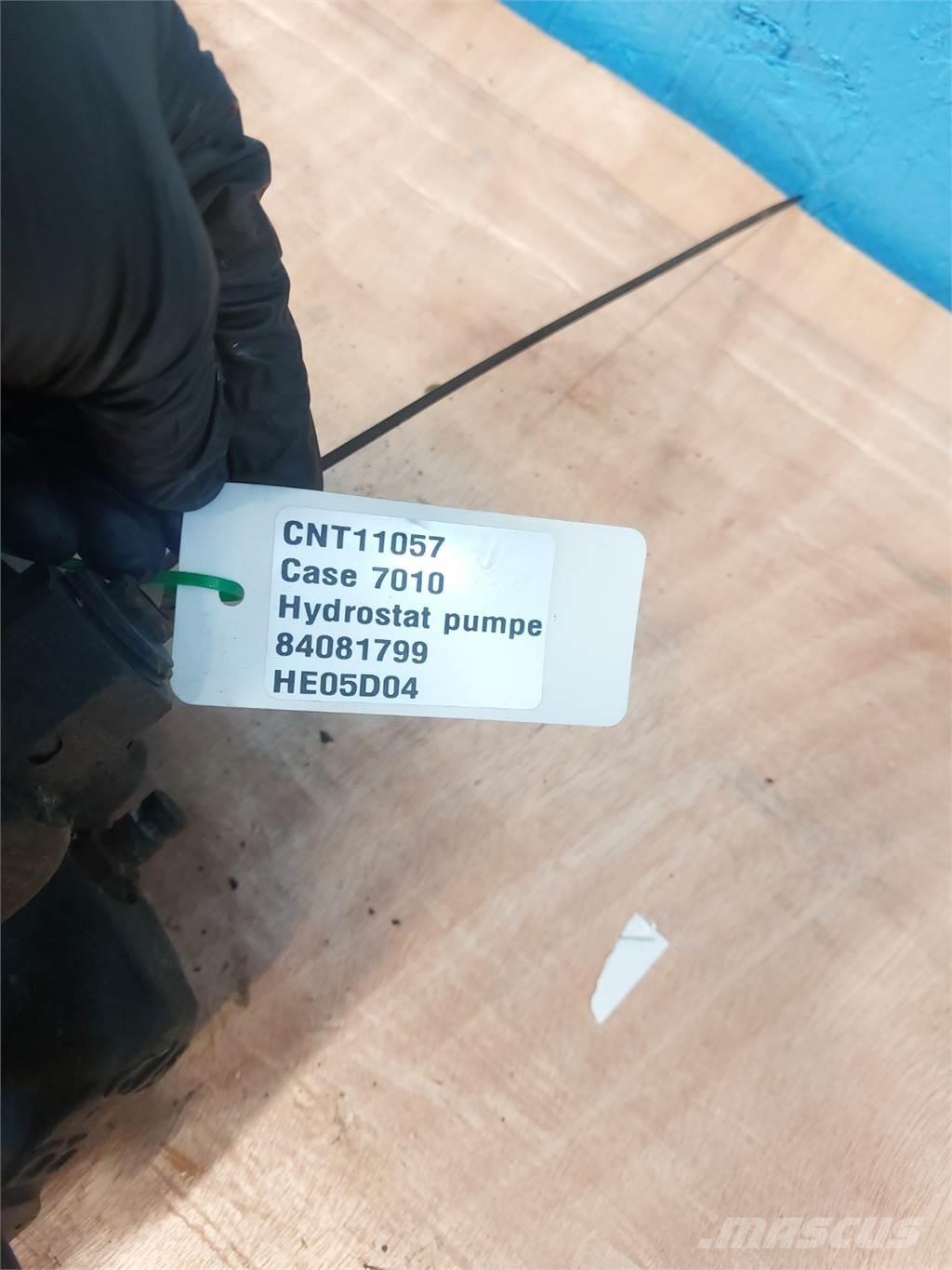 CASE 7010 Hydrauliikka
