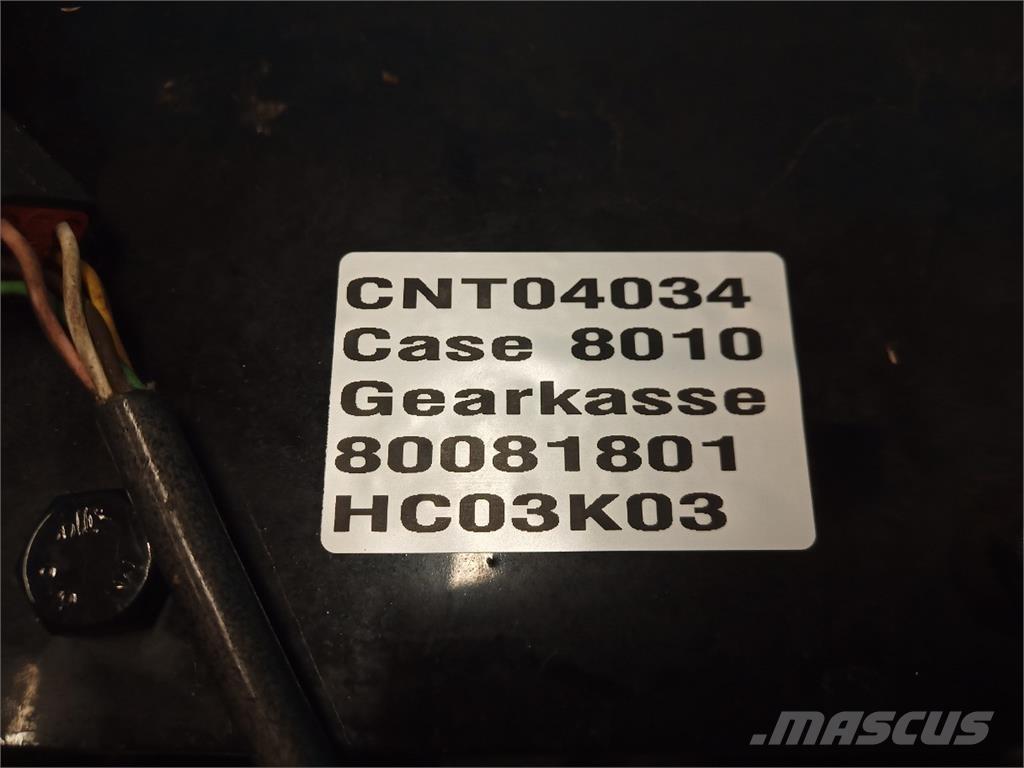 CASE 8010 Vaihteisto