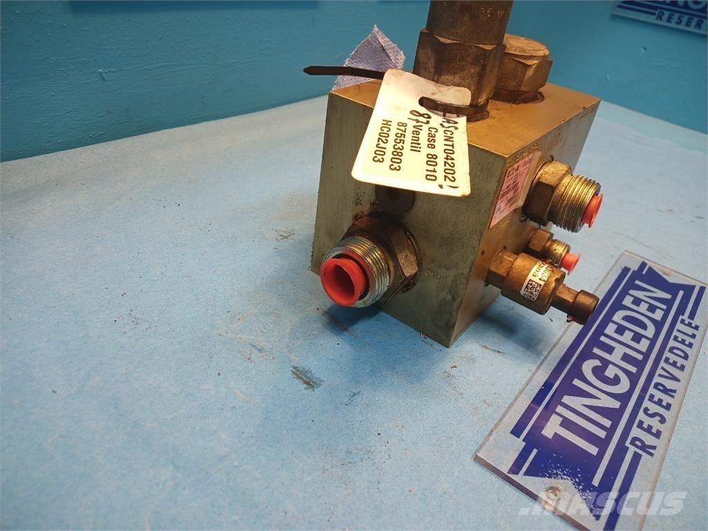 CASE 8010 Hydrauliikka