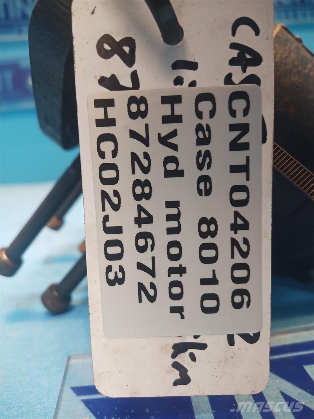 CASE 8010 Hydrauliikka