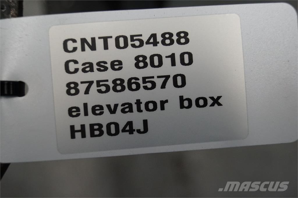 CASE 8010 Lisävarusteet ja komponentit