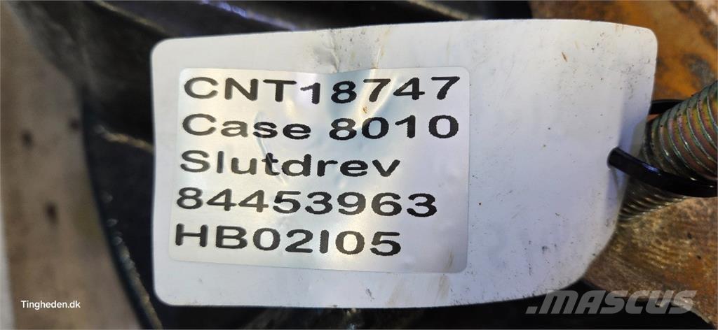 CASE 8010 Lisävarusteet ja komponentit