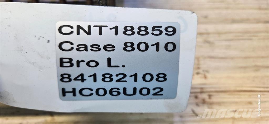 CASE 8010 Lisävarusteet ja komponentit